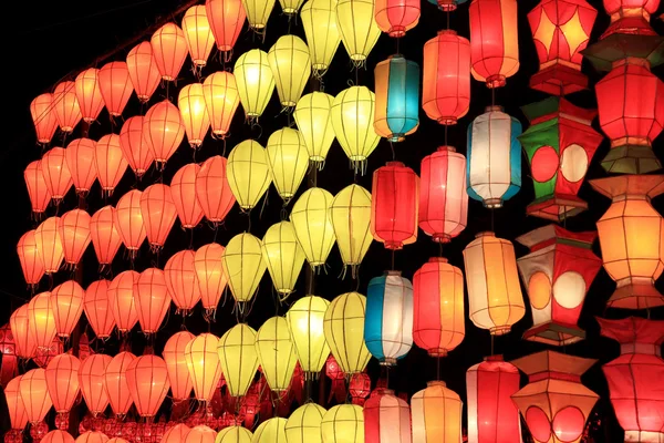 Lantern Festival or Yee Peng Festival in Chiangmai Thailand. — Stock Photo, Image