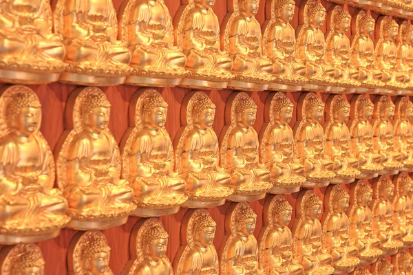 Goldener chinesischer Gott in Thailand — Stockfoto