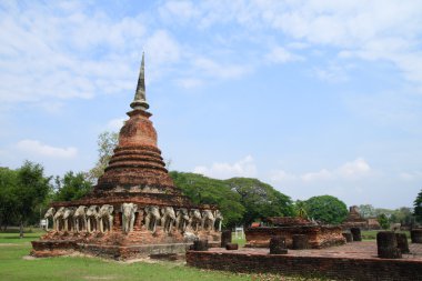 WAT chang lom sukhothai yılında unesco