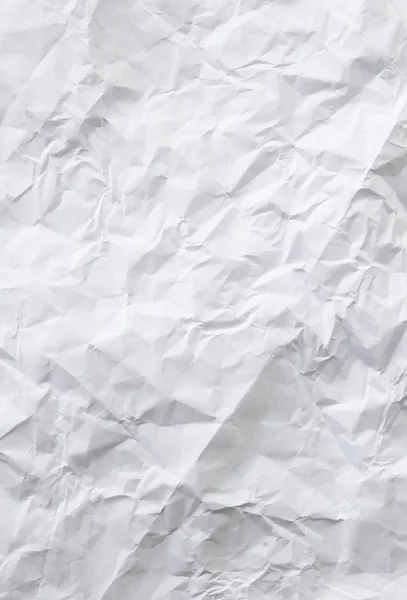 Zmięty papier Blank — Zdjęcie stockowe