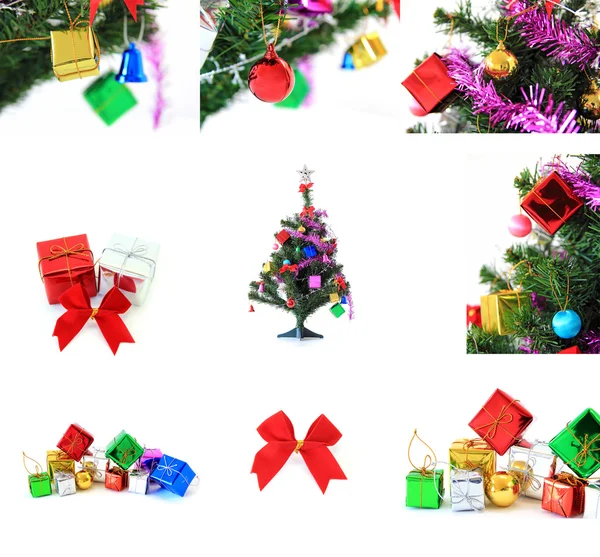 Decorato per Natale felice anno nuovo vacanza — Foto Stock