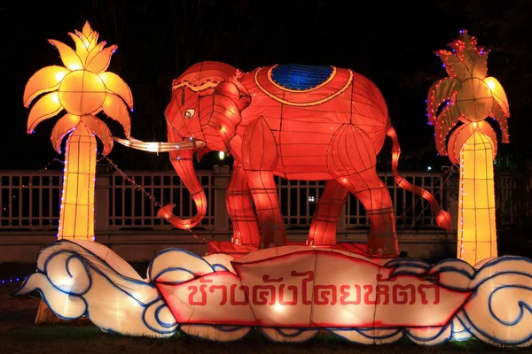 Lanterne éléphant — Photo