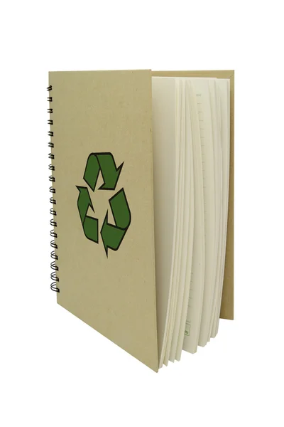 Recycle Notebook — Stock Photo, Image