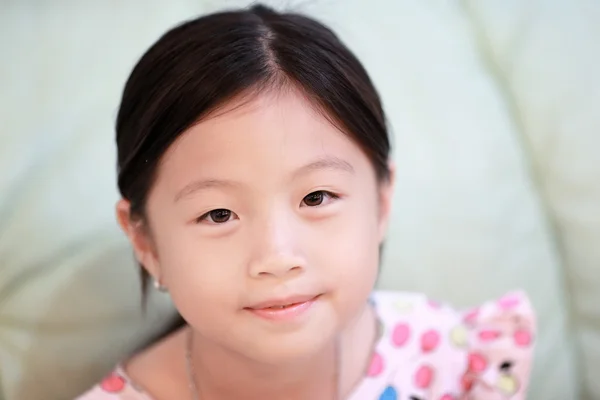 Close up portrait of cute girl — Stock Photo, Image