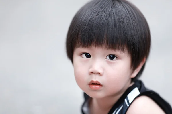 Close up portrait of cute boy — Stock Photo, Image