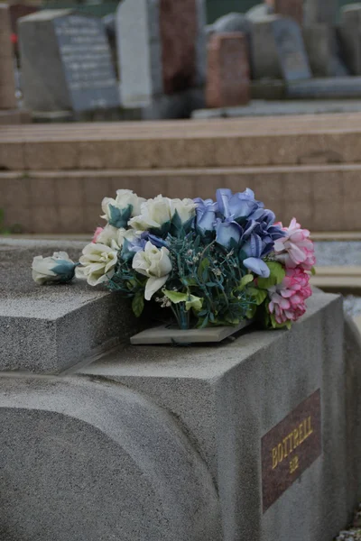 Imagens graves do cemitério — Fotografia de Stock