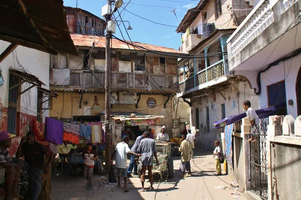 Mombasa oude stad — Stockfoto