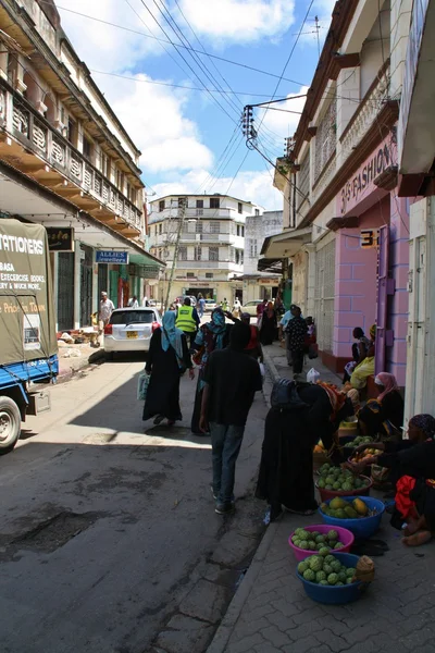 Mombasa cidade velha — Fotografia de Stock