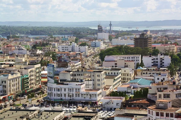 Mombasa Kenya da Bima Tower . Foto Stock Royalty Free