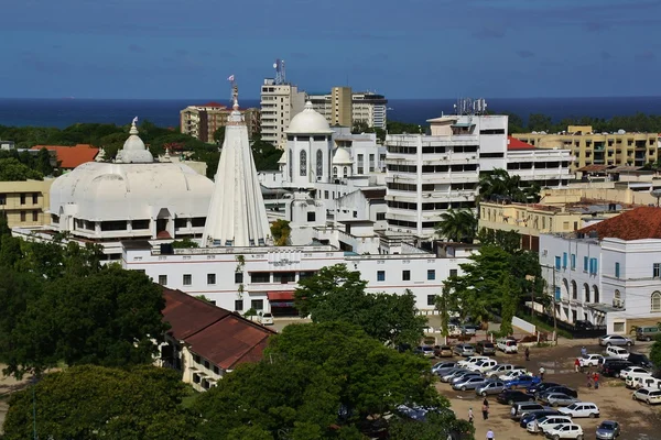 Mombasa Keňa od bima věže. — Stock fotografie