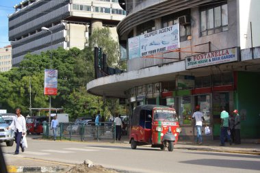 Tuk tuks Kenya.