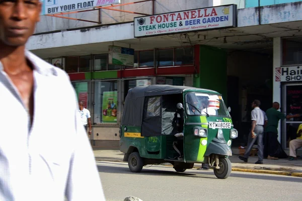 Tuks tuk w Kenii. — Zdjęcie stockowe