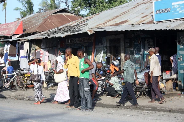 Liv och rörelse i kenya. — Stockfoto