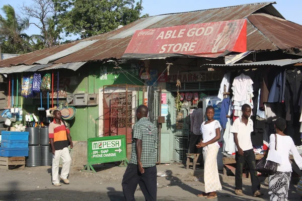 Hustle and Bustle in Kenya. — Stock Photo, Image