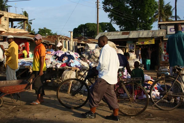 Hustle and Bustle in Kenya. — Stock Photo, Image