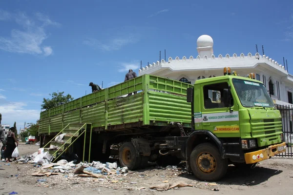 Autocarro ribaltabile. Kenya . Immagine Stock