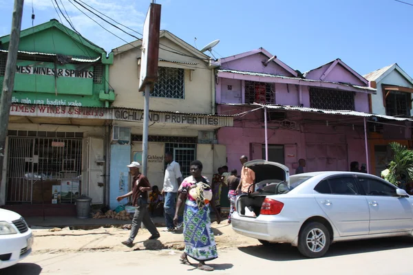 Güneş Mombasa'da sıcak. — Stok fotoğraf