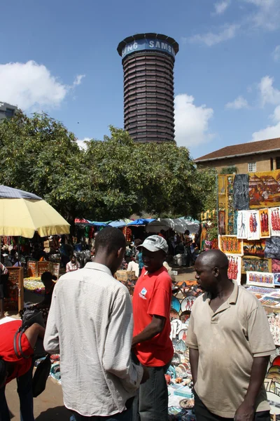 Masai market. Nairobi. — Stock Photo, Image