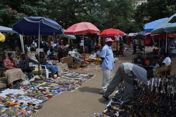 Masai-markkinat. Nairobi . — kuvapankkivalokuva