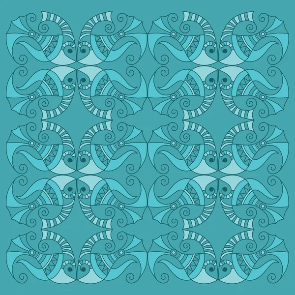 Vector fish pattern Royalty Free Stock Illustrations