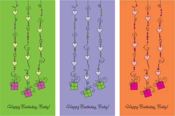 Birthday card Royalty Free Stock Illustrations