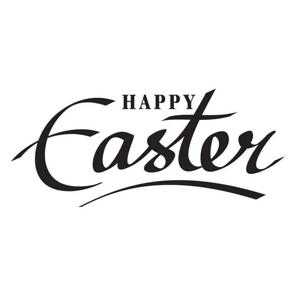 Easter hand lettering — Stock Vector