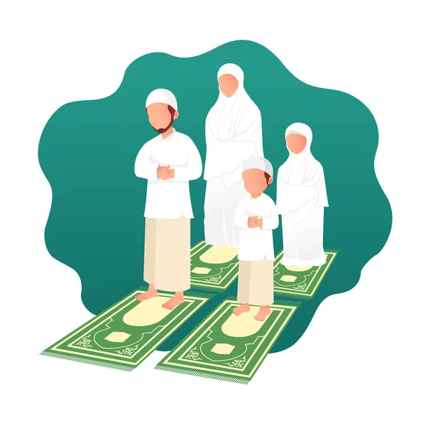 Pictures Of Muslim Family Praying Together