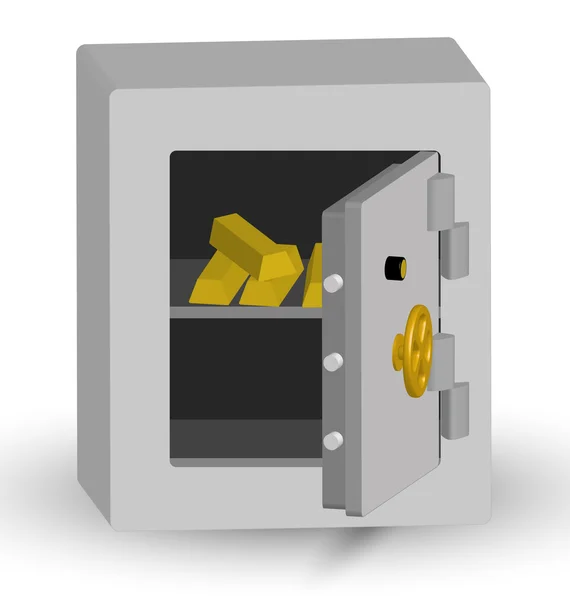 açık kapı ve kaç külçe altının güvenli