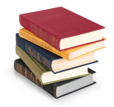 Bir yığın eski kitap