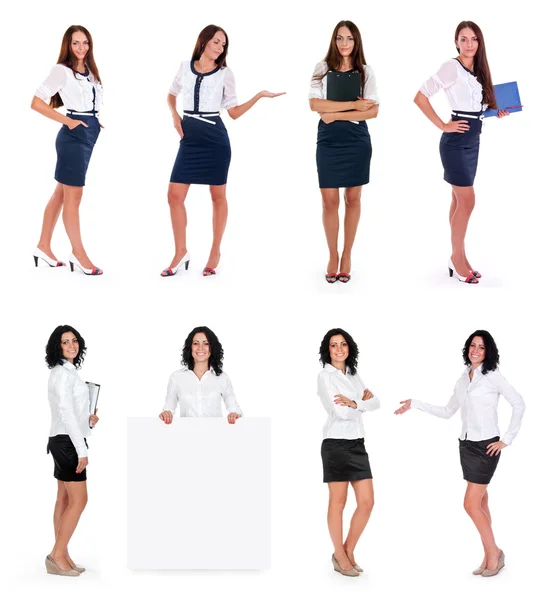 Business women collection — Stock Photo, Image