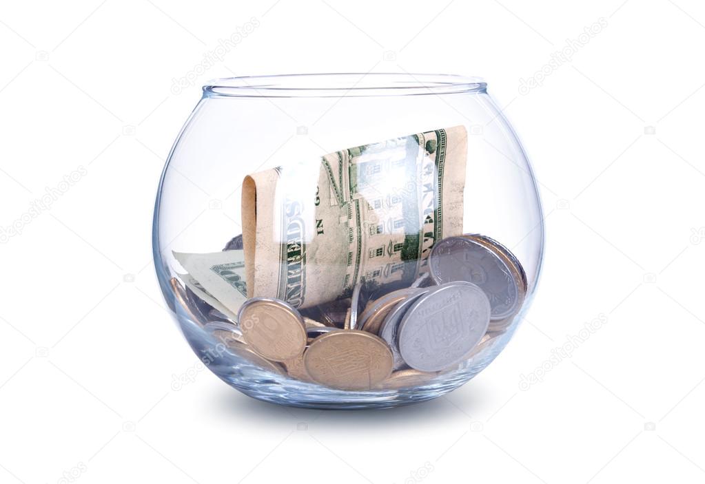 Jar of coins