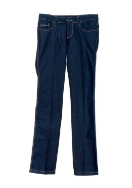 kot pantolon izole üzerinde beyaz