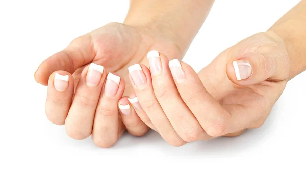 izole duygusallık kadının tırnak bakımı