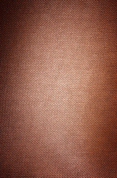 Brun canvas texturerat bakgrund — Stockfoto