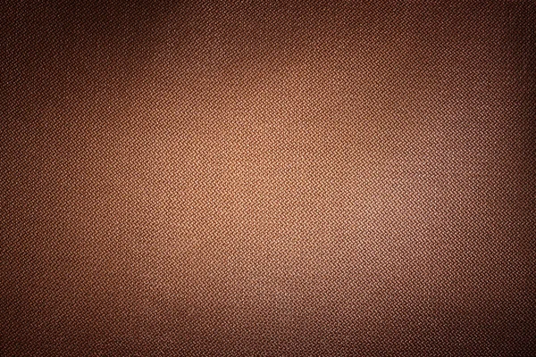 Brown canvas textured background — Stock Photo, Image