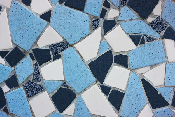 Mosaic wall decorative ornament from ceramic broken tile