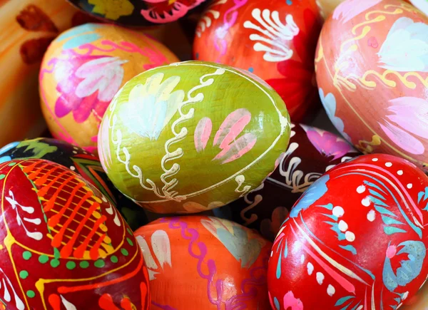 Close up of colorful Easter egg — Stock Photo, Image
