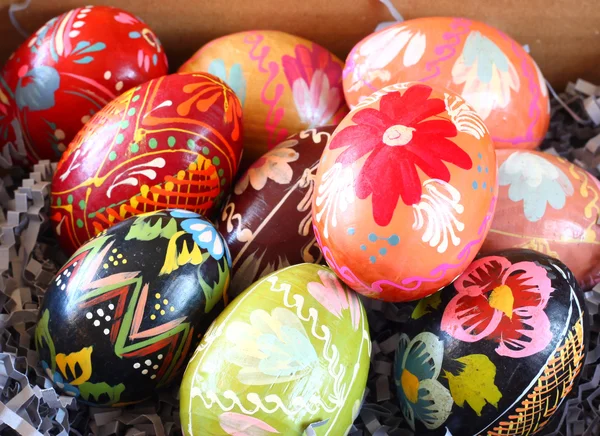 Close up of colorful Easter egg — Stock Photo, Image