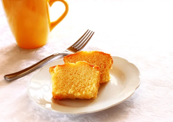 Sponge cake — Stock Photo, Image