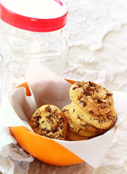 Chocoladekoekjes — Stockfoto