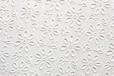 çiçek desenli beyaz arka plan