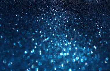 ufuk soyut Mavi ışıklar arka plan