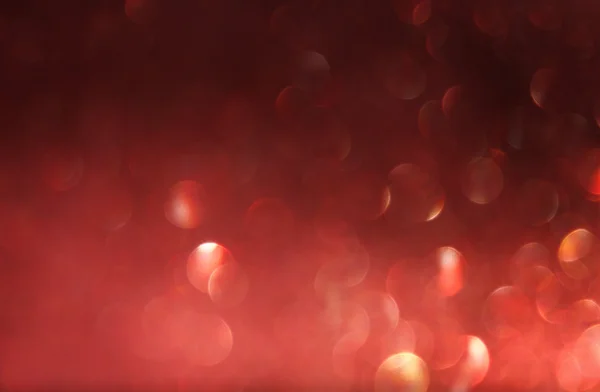 Fondo de luces rojas abstractas desenfocadas — Foto de Stock