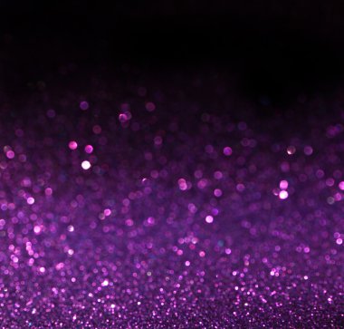 Purple background.