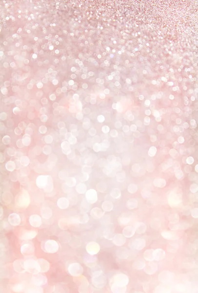 Rose abstraite paillettes bokeh lumières . — Photo