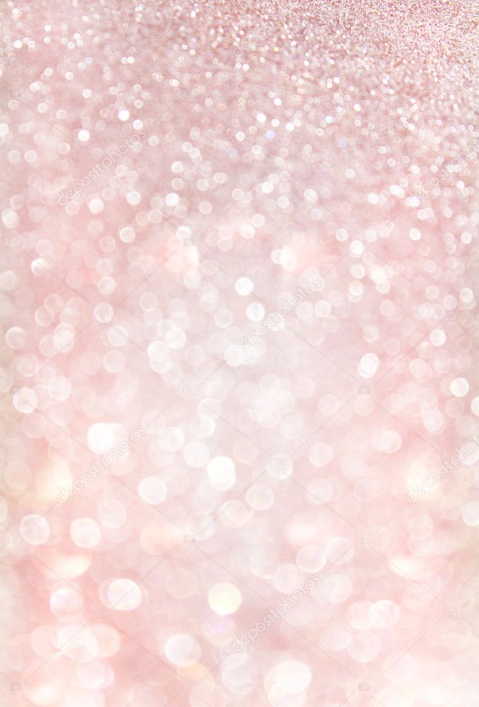 Pink abstract glitter bokeh lights.