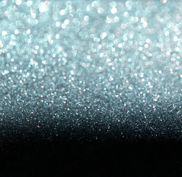 Silver bokeh lights — Stock Photo, Image