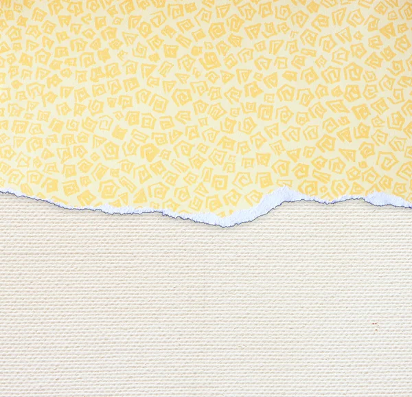 Canvas texture with vignette — Stock Photo, Image