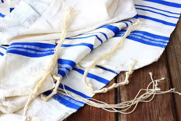 Gebetsschal - tallit, jüdisches religiöses Symbol — Stockfoto