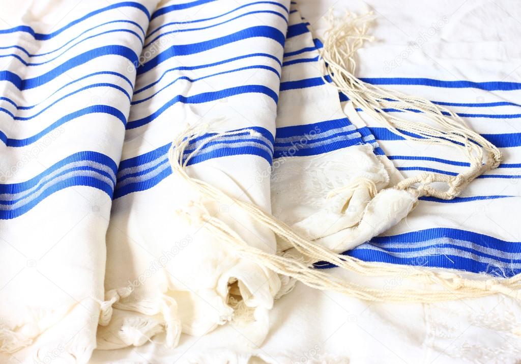 Prayer Shawl - Tallit, jewish religious symbol